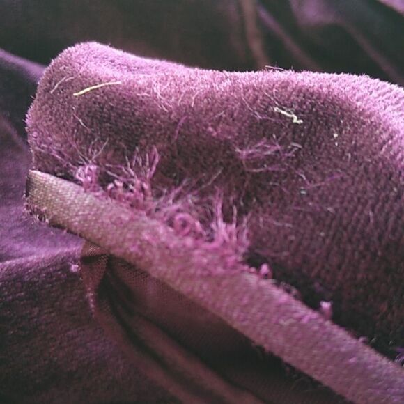 Vintage Kevin T Elegant Purple Large Maxi Dress Embellishments Special Event - Picture 14 of 14